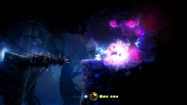 Ori and the Blind Forest 稲妻攻撃