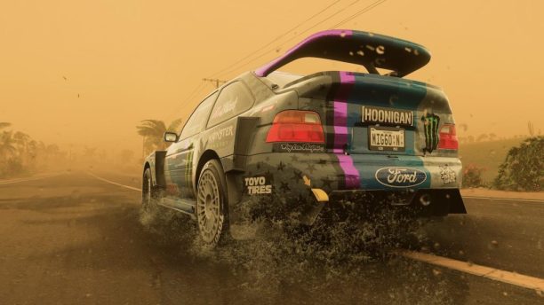 Forza Horizon 5 砂嵐と水しぶき